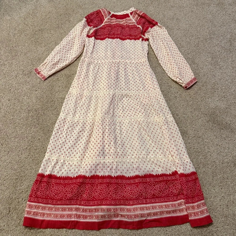 Maison Hotel Triana Dress - Passion Red Size Small - Picture 3 of 4